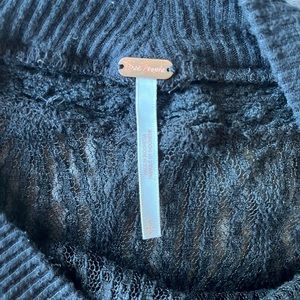 Free people black sweater